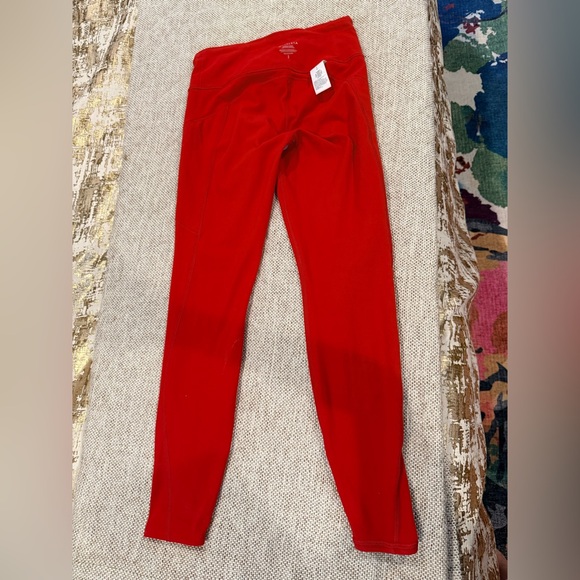 Athleta Bright Red Rainier Tights - Picture 4 of 4